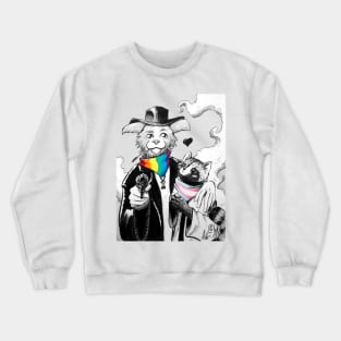 Cute LGBT friends Crewneck Sweatshirt